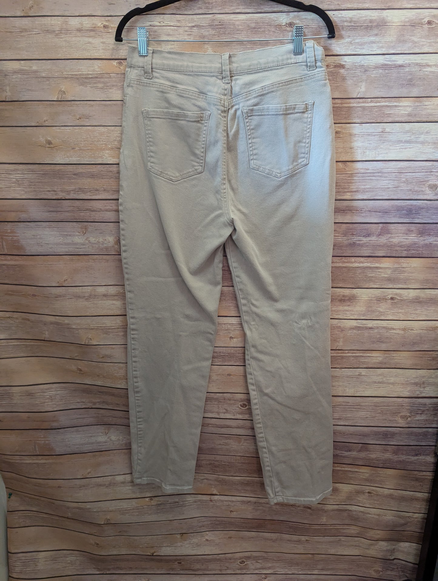 Gloria Vanderbilt Beige Amanda Jeans. Sz 30/31