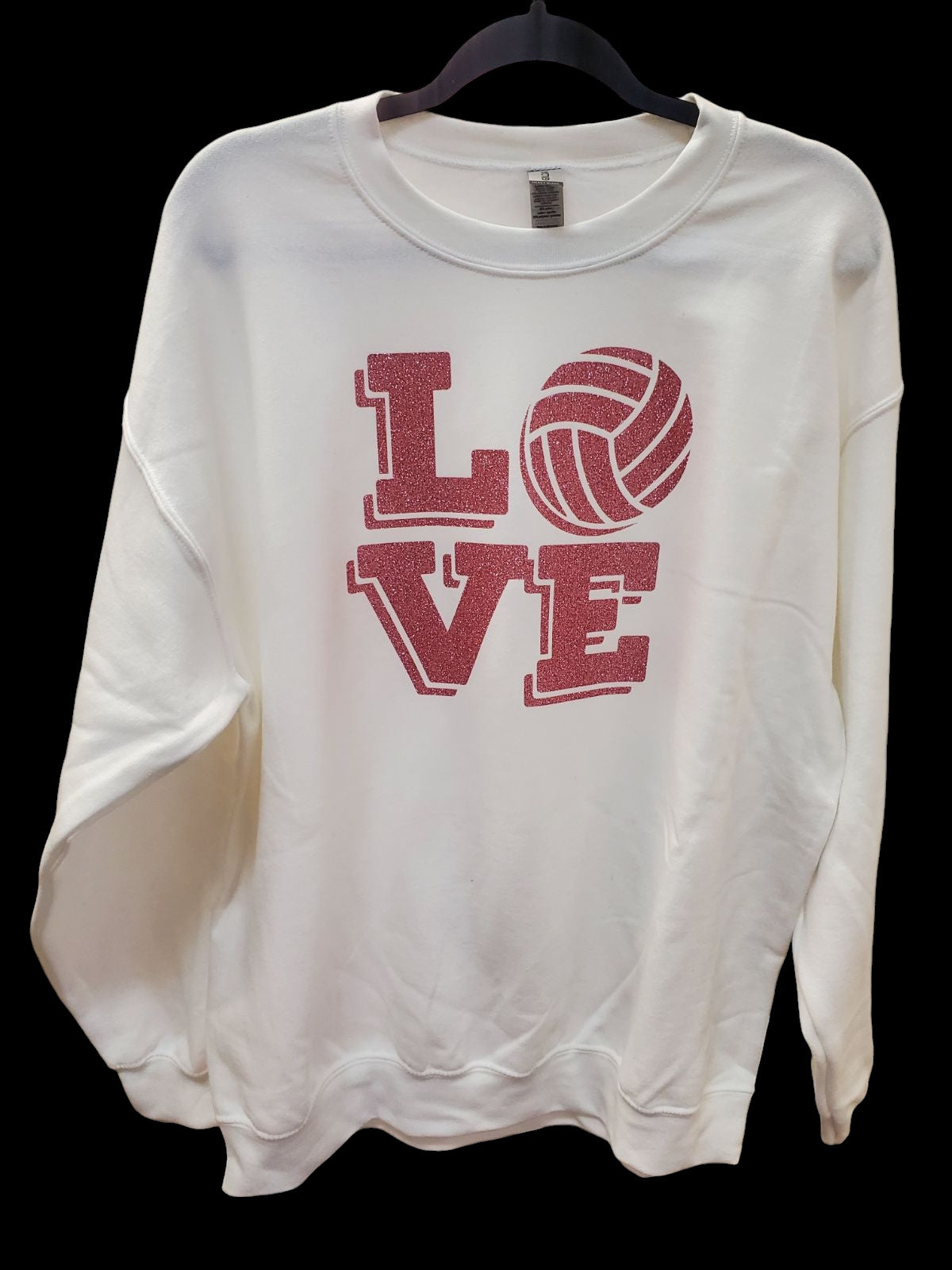 Love volleyball sweatshirt - Scarlett's Riverside Boutique
