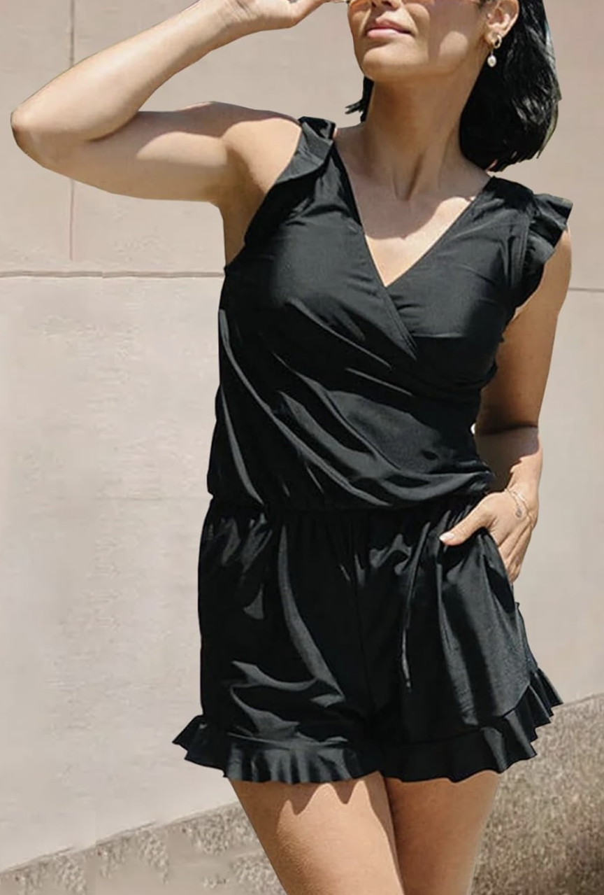 Viral swim romper - Scarlett's Riverside Boutique