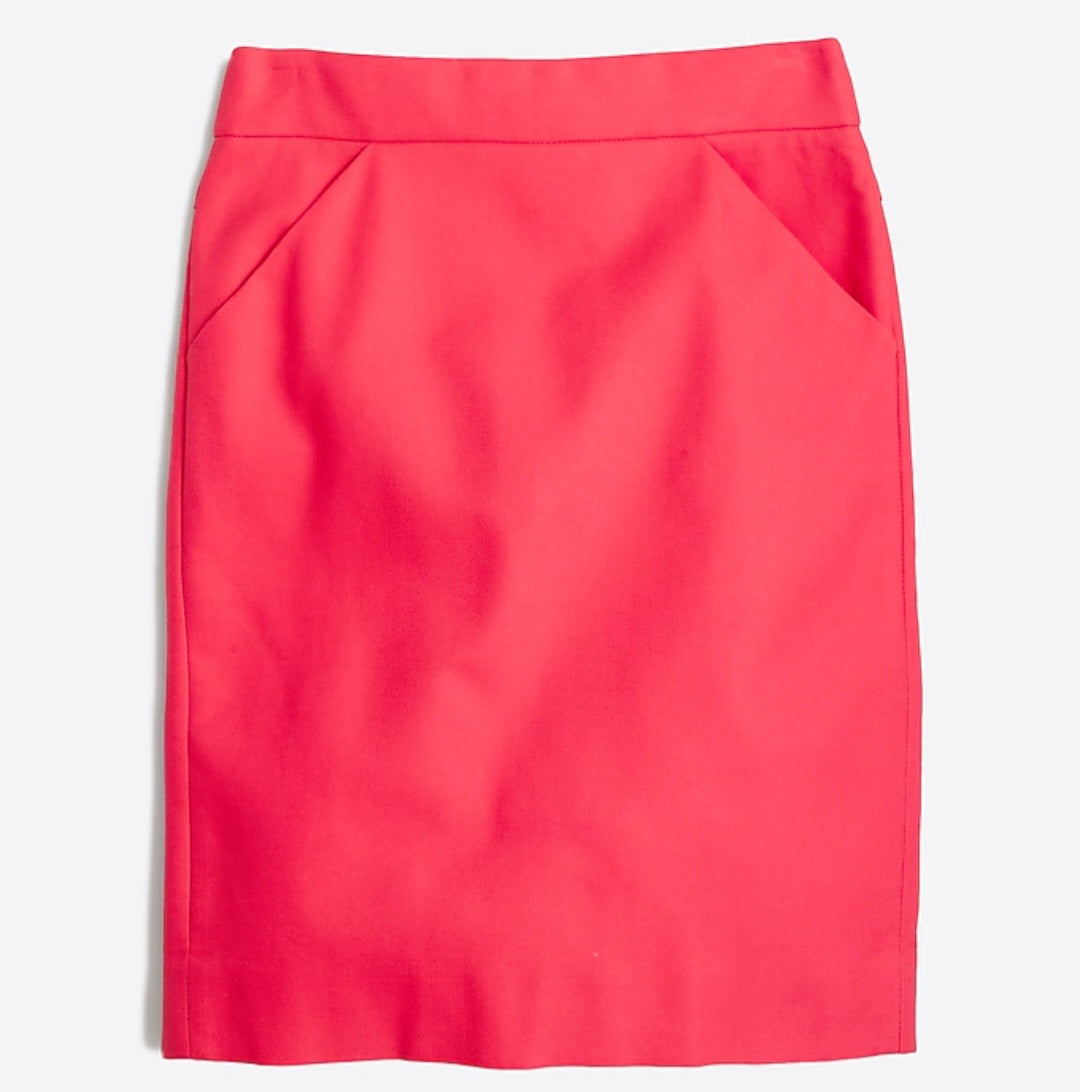 J. Crew Pink Skirt. Size 14. RS 67 - Scarlett's Riverside Boutique