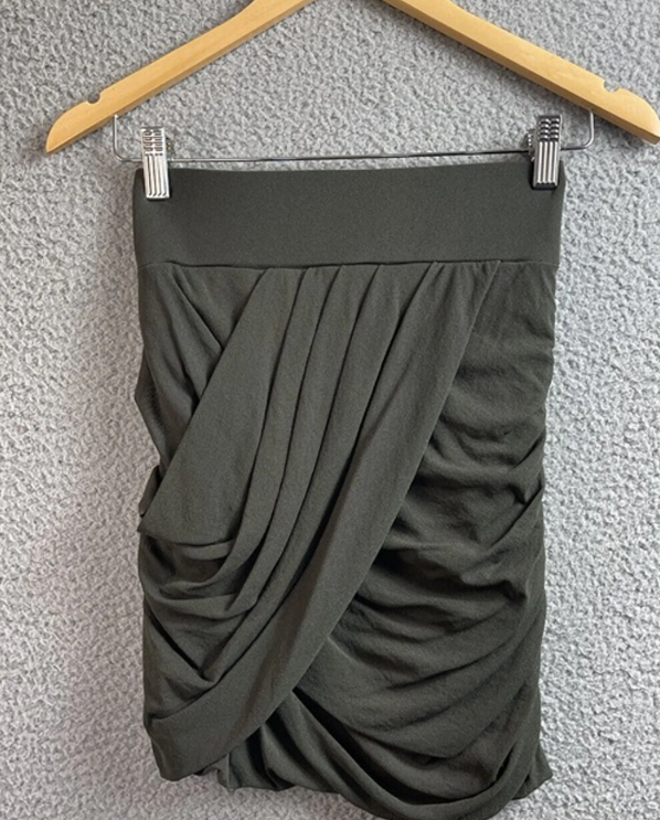 Green express skirt, size S. RS 1. - Scarlett's Riverside Boutique
