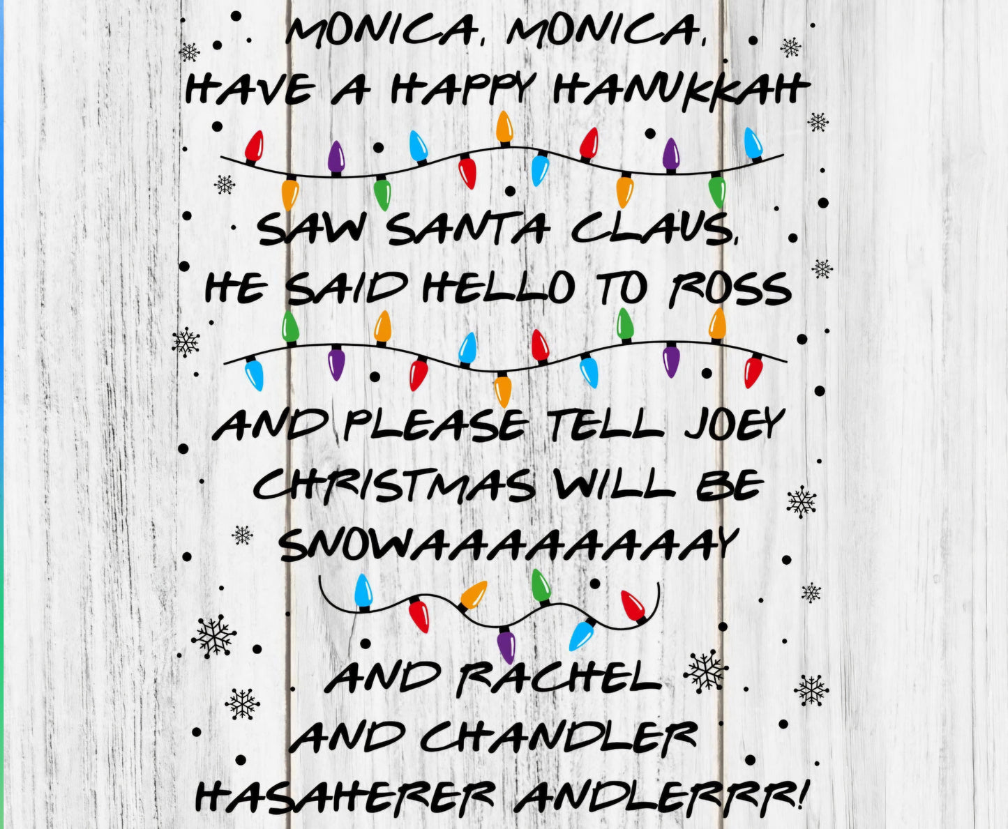 Christmas Friends Sweatshirt - Scarlett's Riverside Boutique