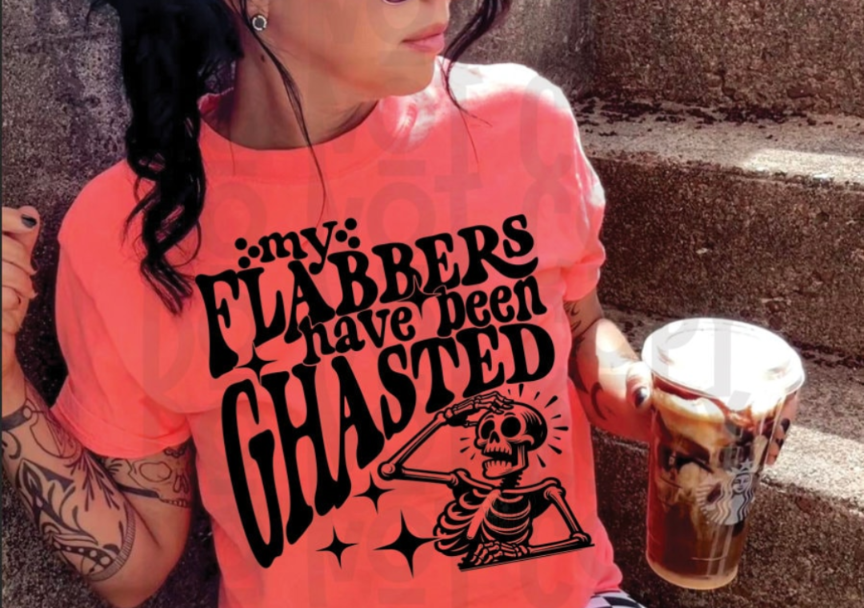 My flabbers have been ghasted, cotton tee