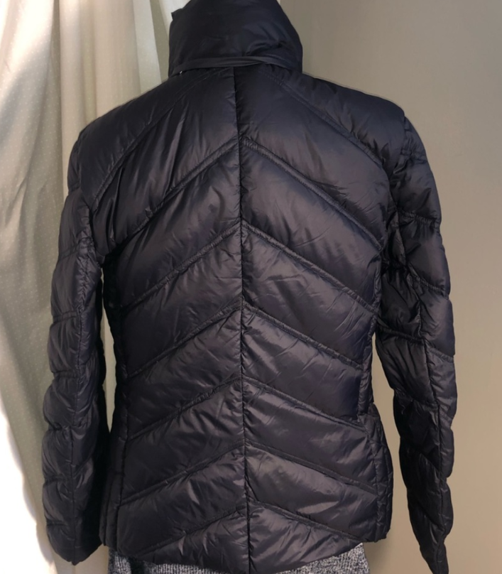 Michael Kors black puffer coat size XS