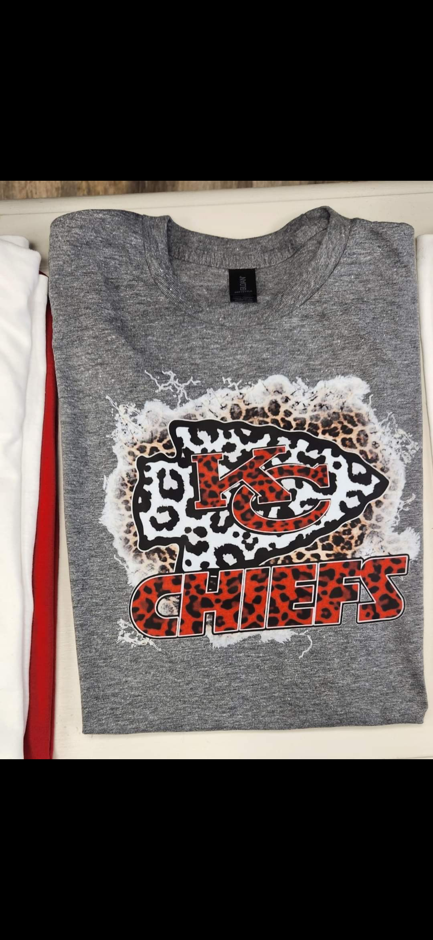 KC animal print cotton t shirt