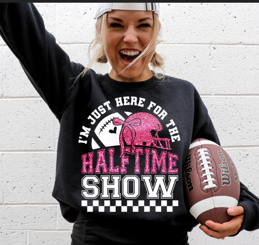 Football half-time sweatshirt