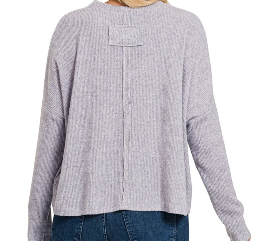 Zenana long sleeve basic top.