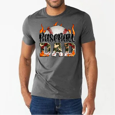 Baseball dad tee - Scarlett's Riverside Boutique