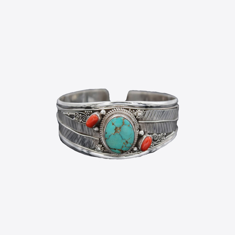 Turquoise Open Bracelet - Scarlett's Riverside Boutique