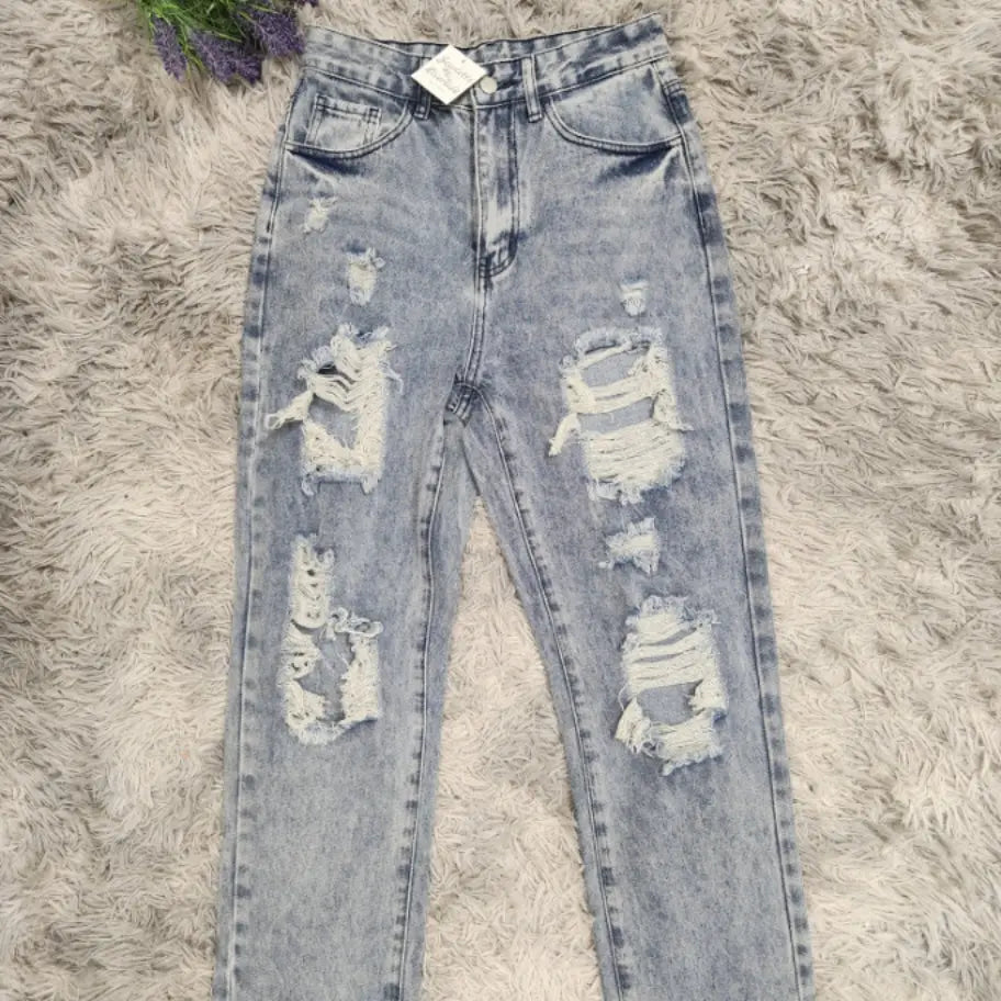 Poppy Distressed Jeans - Scarlett's Riverside Boutique