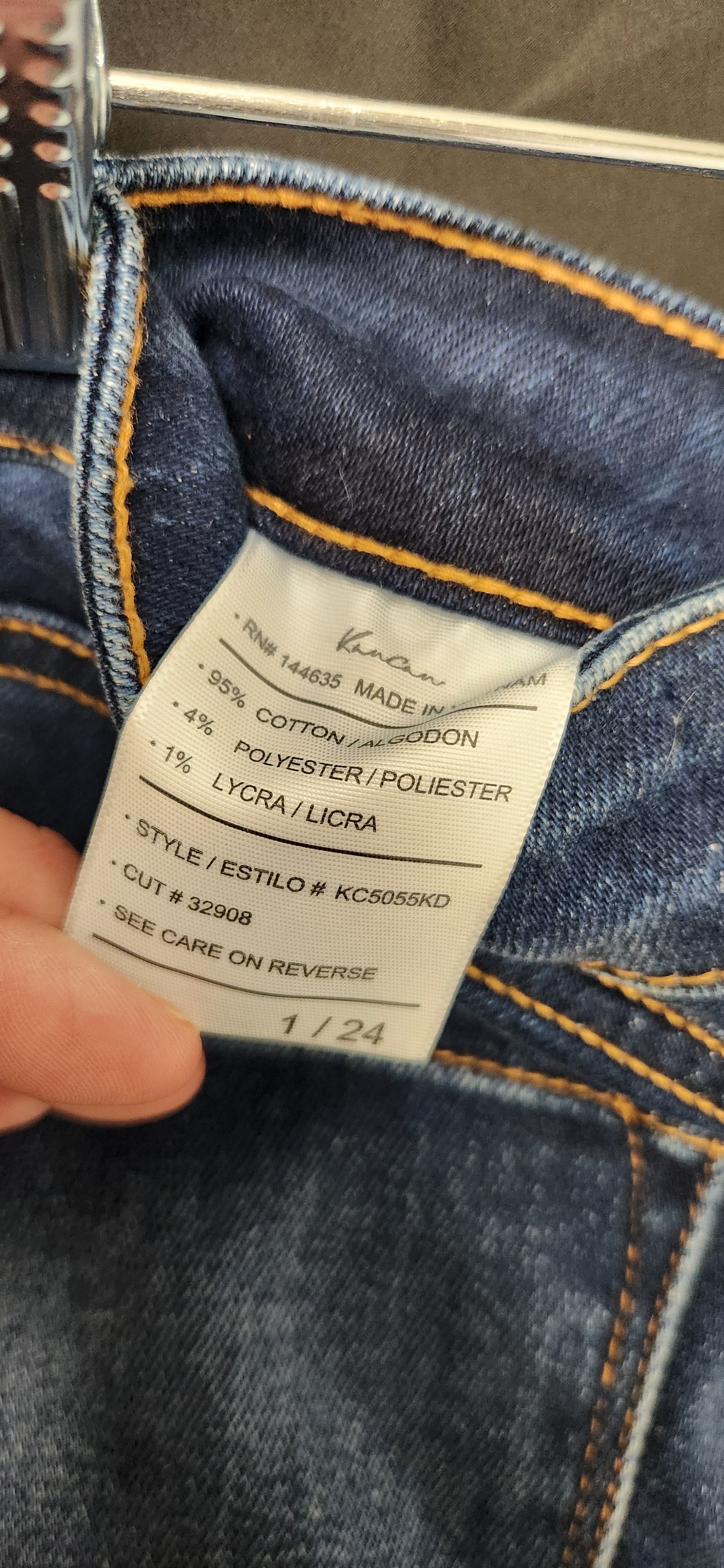 NWTs, KanCan Skinny Distressed Jeans. Size 1 - Scarlett's Riverside Boutique