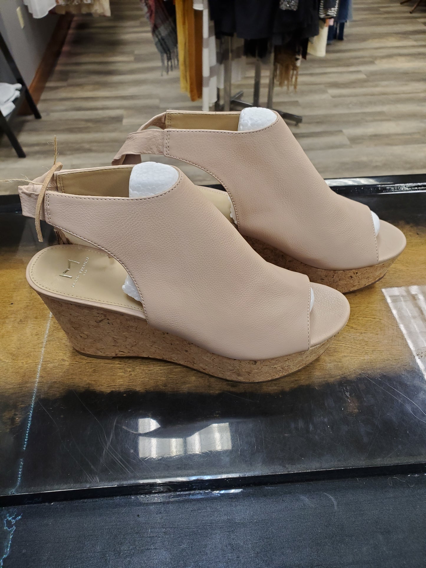 Marc Fisher Wedges Size 9 RS 91 - Scarlett's Riverside Boutique