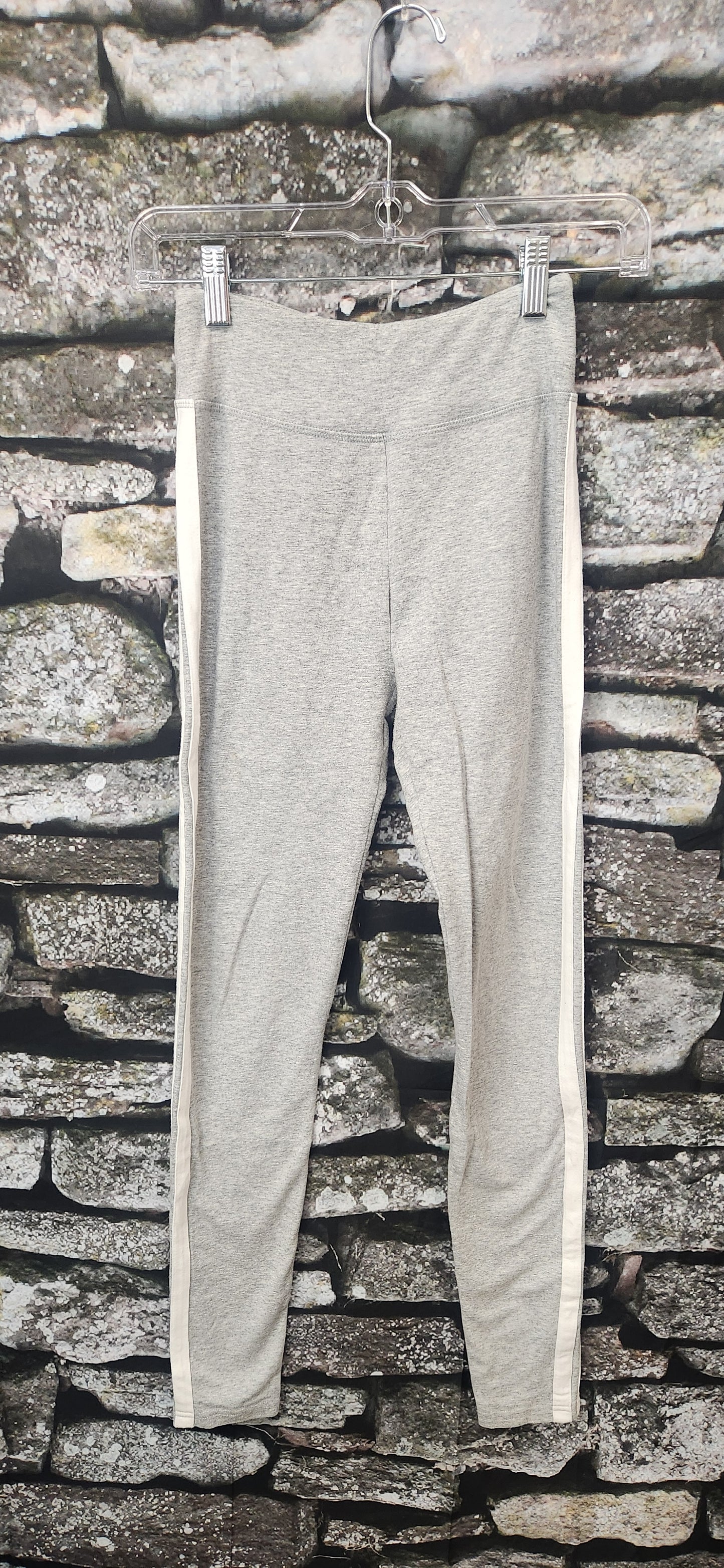 SO Gray Leggings with Stripes XS RS 72 - Scarlett's Riverside Boutique