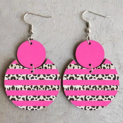 Xylem Leopard Dangle Earrings - Scarlett's Riverside Boutique