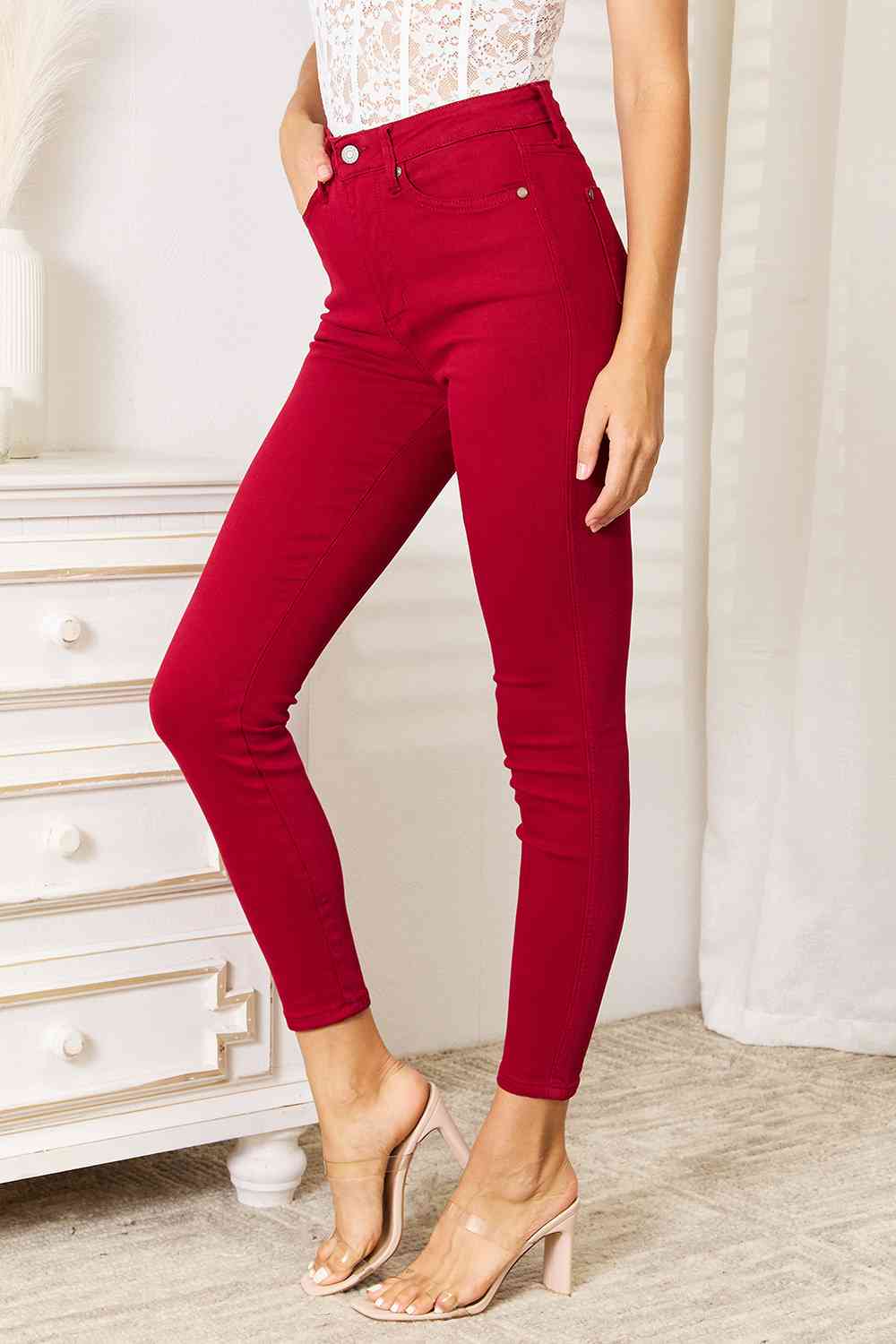 Judy Blue Full Size High Waist Tummy Control Skinny Jeans - Scarlett's Riverside Boutique