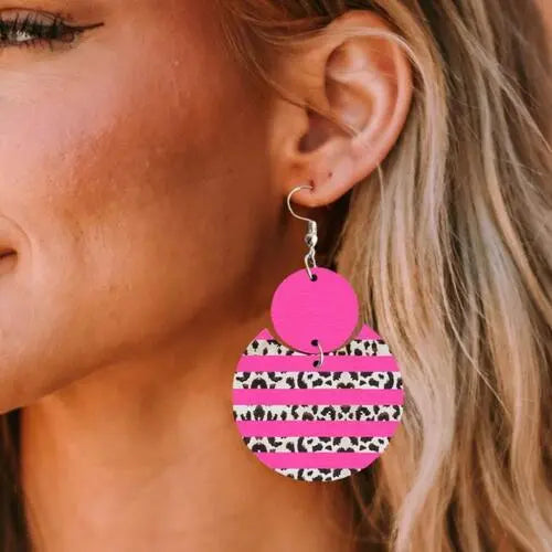 Xylem Leopard Dangle Earrings - Scarlett's Riverside Boutique