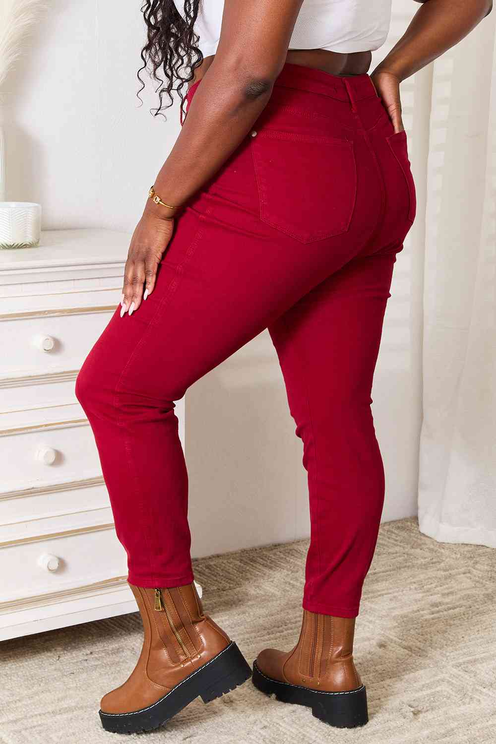 Judy Blue Full Size High Waist Tummy Control Skinny Jeans - Scarlett's Riverside Boutique