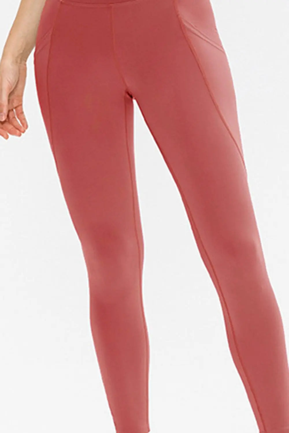 Slim Fit, tummy control Active Leggings with Pockets - Scarlett's Riverside Boutique