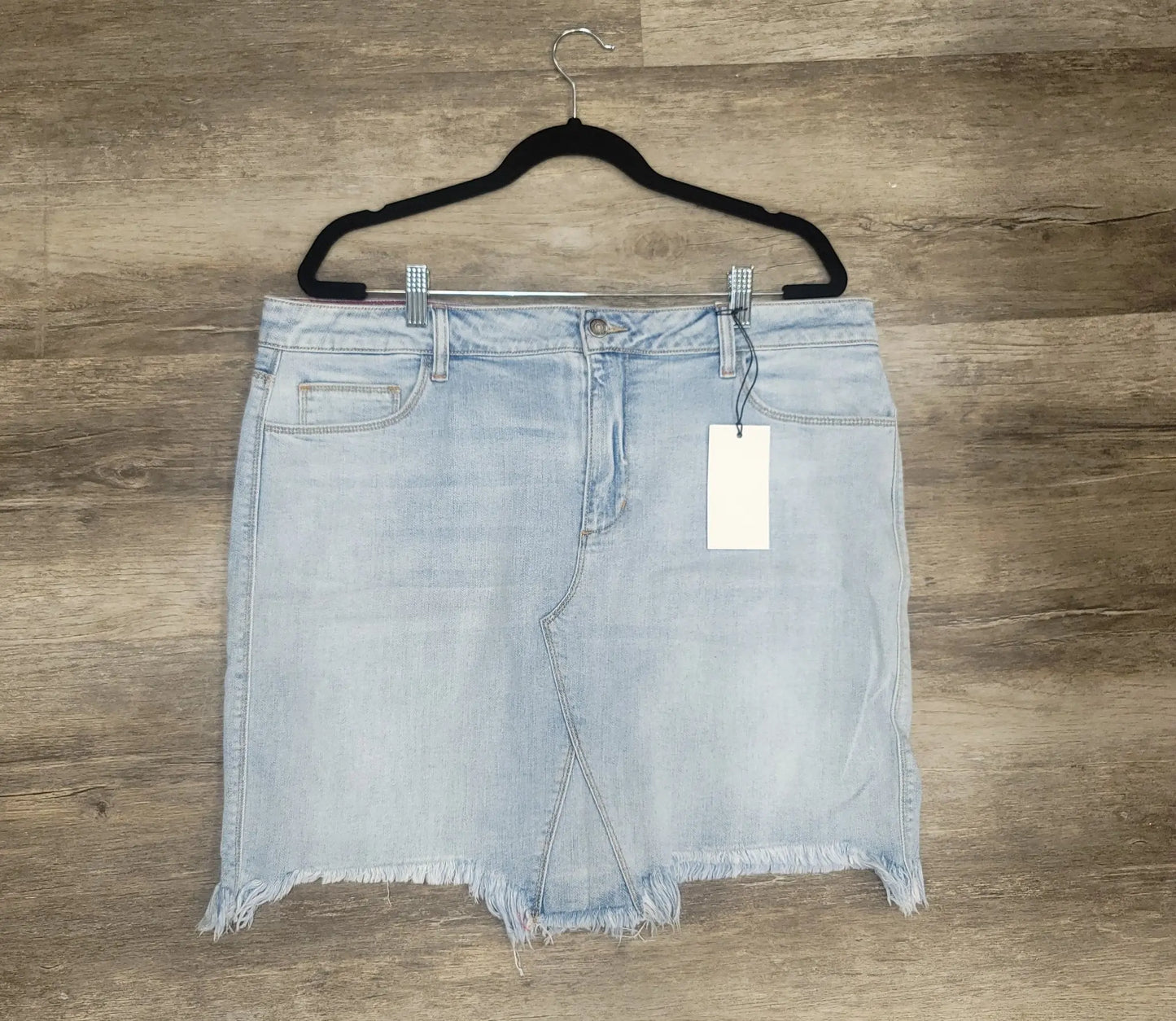 Plus Size Jean Skirt - Scarlett's Riverside Boutique
