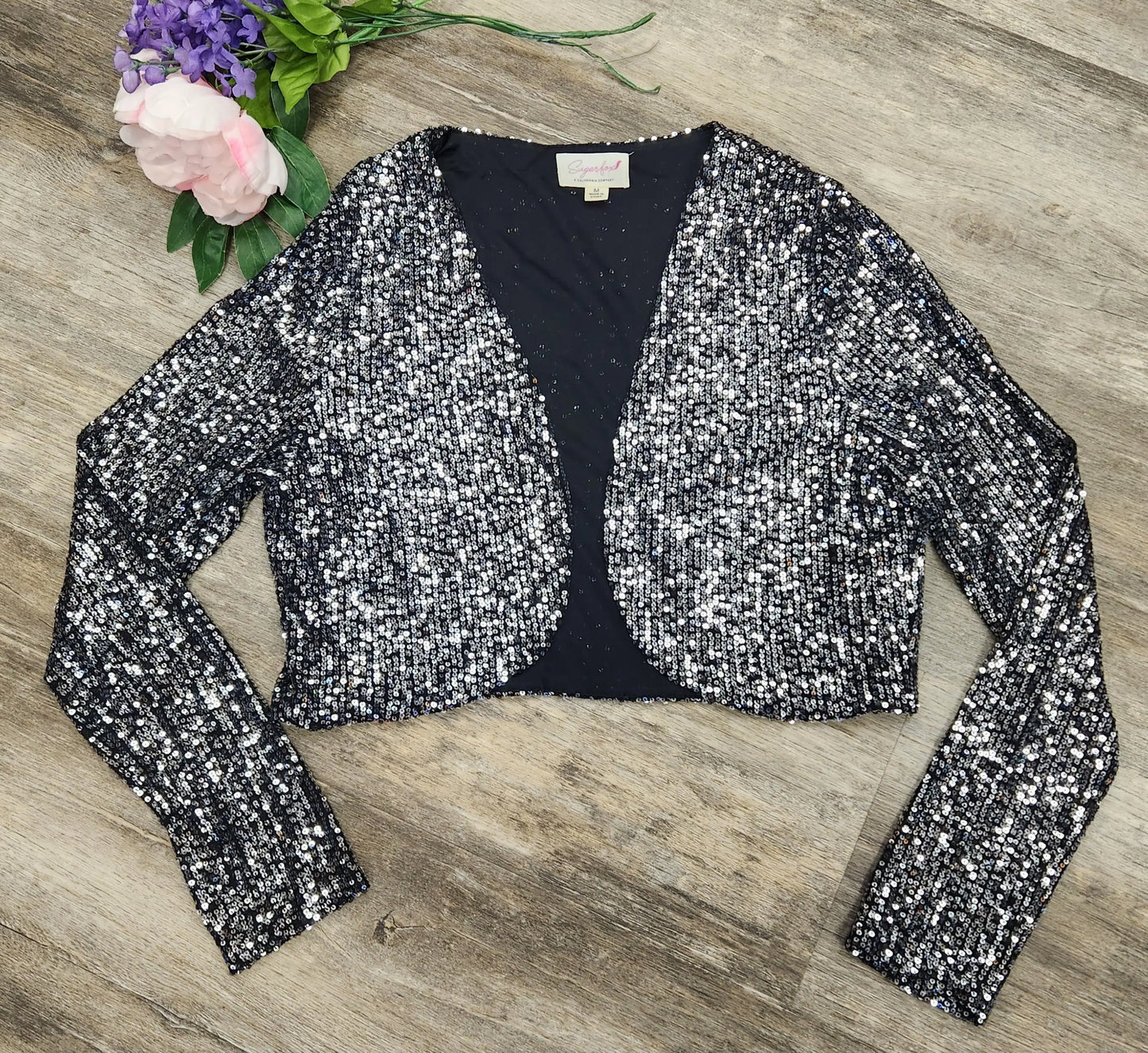 Sequin Shrug - Scarlett's Riverside Boutique