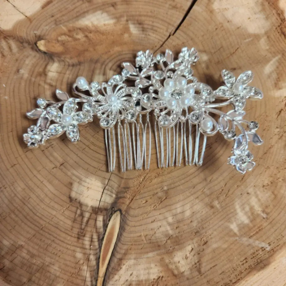 Floral Hair Accessory - Scarlett's Riverside Boutique