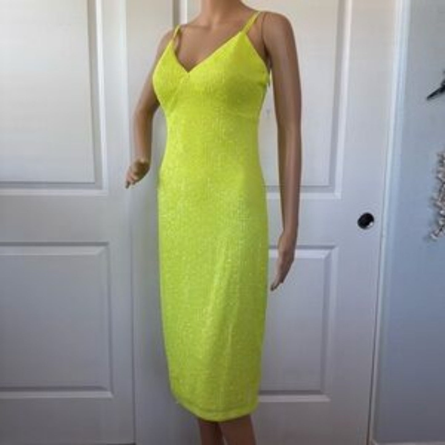 NWT, Siena Sleeveless Sequin A-Line Formal Dress. Size 2 Prom