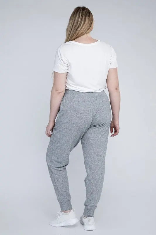 Plus-Size Jogger Pants - Scarlett's Riverside Boutique 