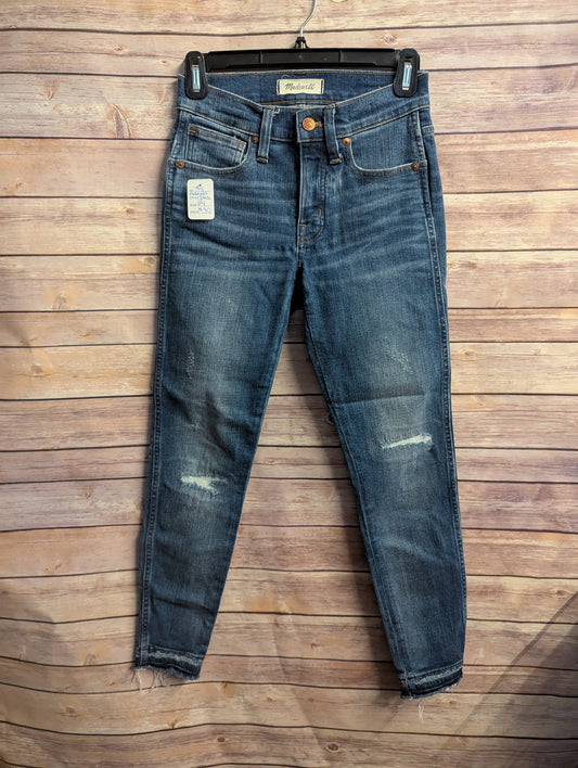 Madewell Dark Blue Skinny Jeans Size 24