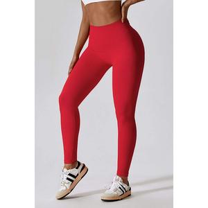 Wide Waistband Slim Fit Long Sports Leggings