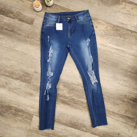 Skinny Ripped Jeans - Scarlett's Riverside Boutique 