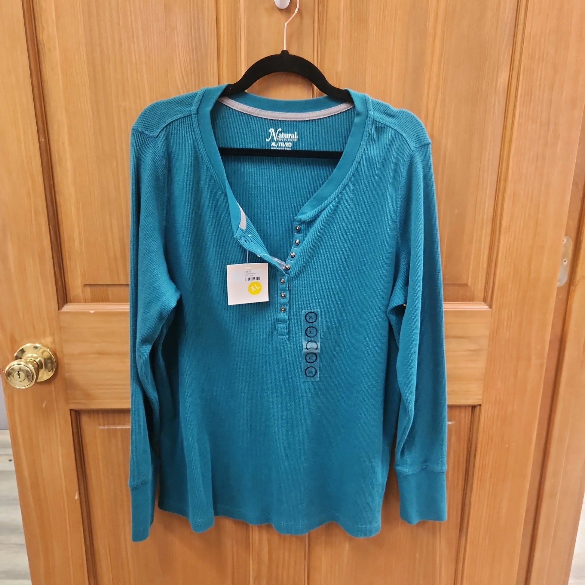 Teal Waffle Knit - Scarlett's Riverside Boutique 