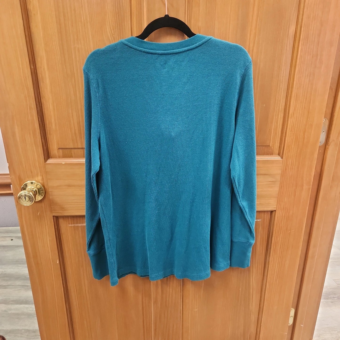 Teal Waffle Knit - Scarlett's Riverside Boutique 