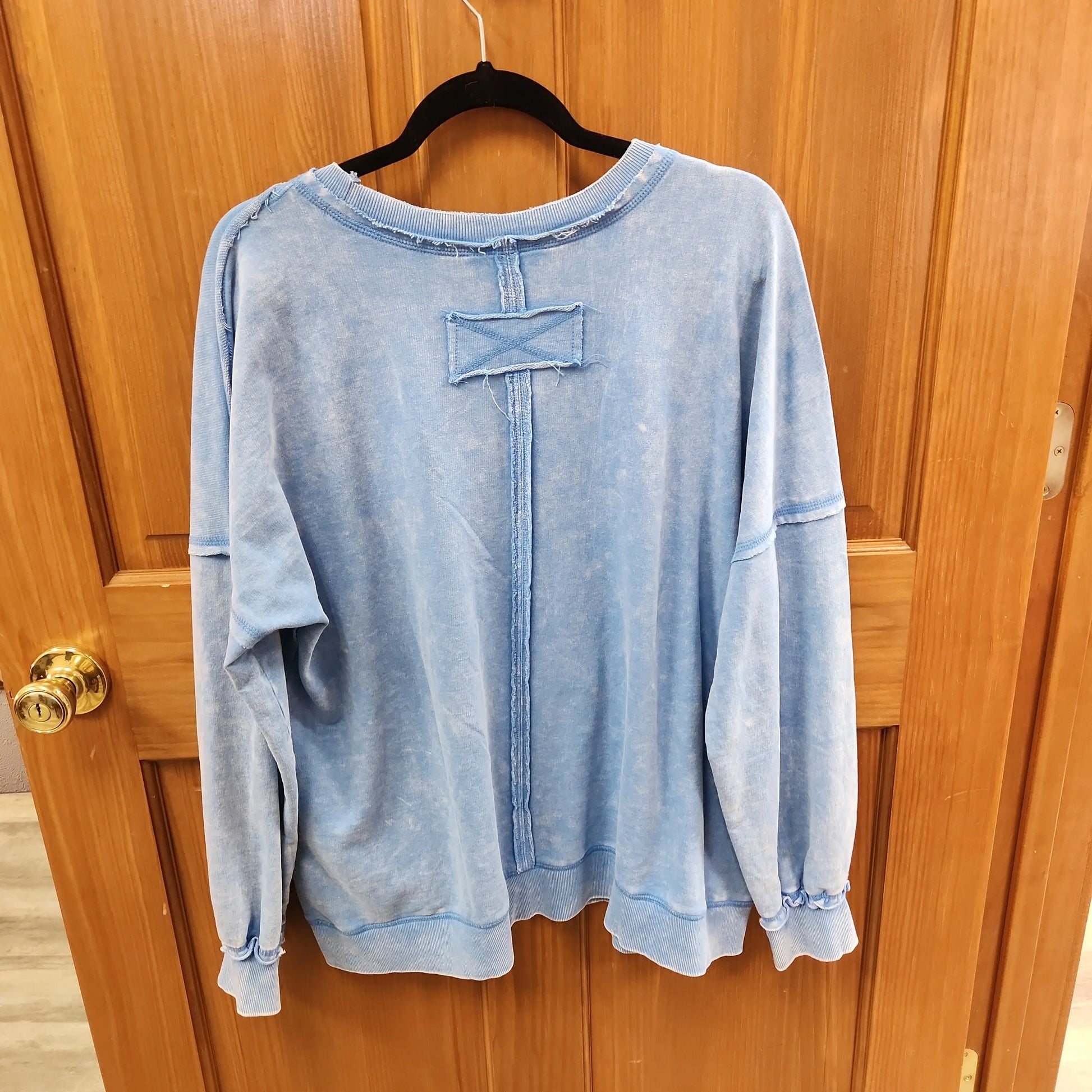 Zenana Pocketed Sweatshirt - Scarlett's Riverside Boutique 