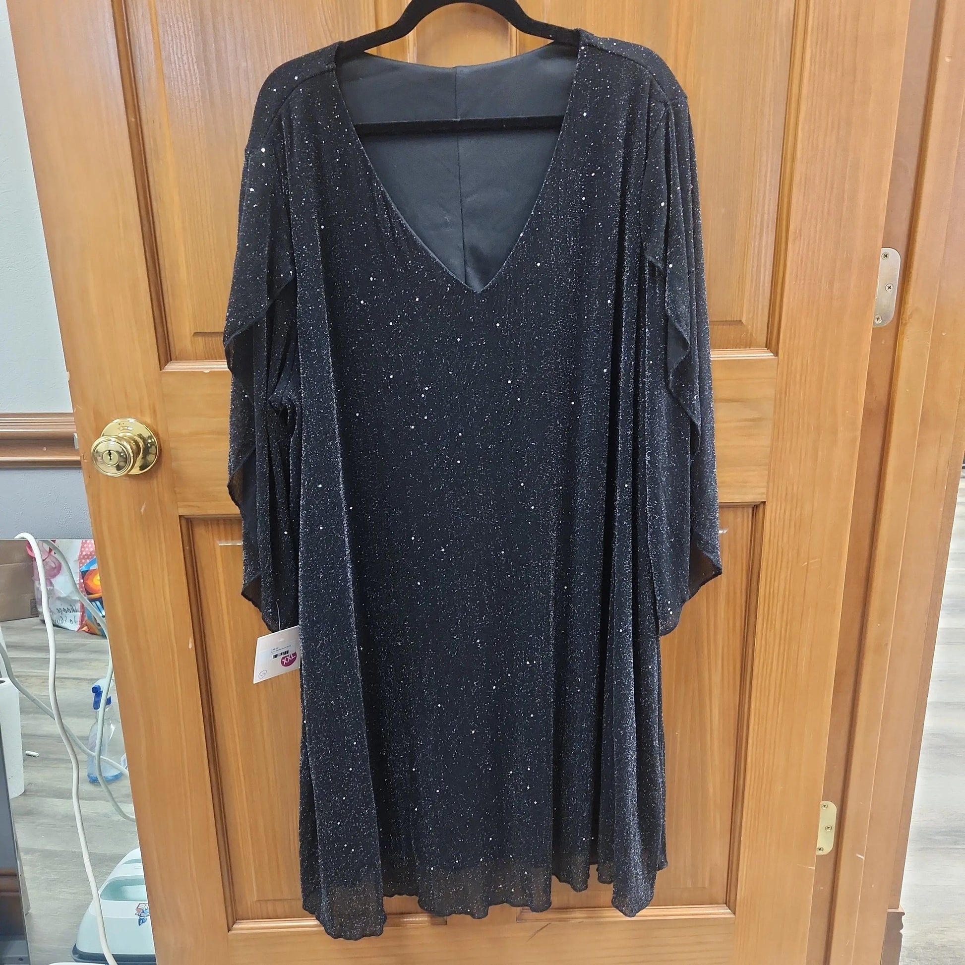 Black Sparkle Dress RS 19 - Scarlett's Riverside Boutique 