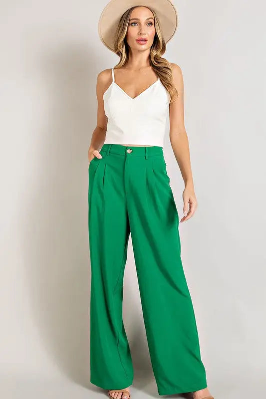 Straight Leg Pants - Scarlett's Riverside Boutique 