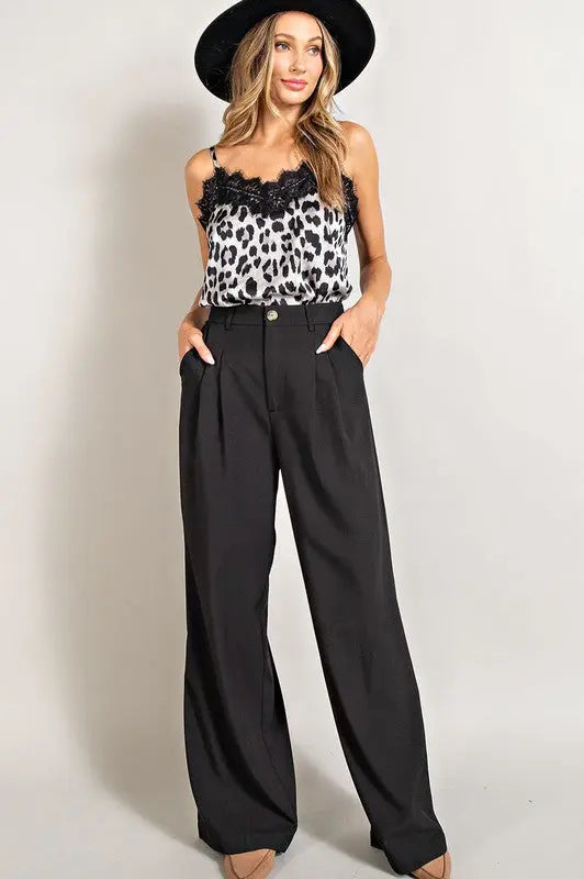 Straight Leg Pants - Scarlett's Riverside Boutique 