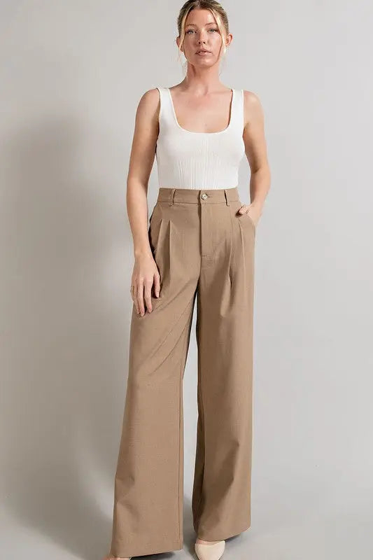 Straight Leg Pants - Scarlett's Riverside Boutique 