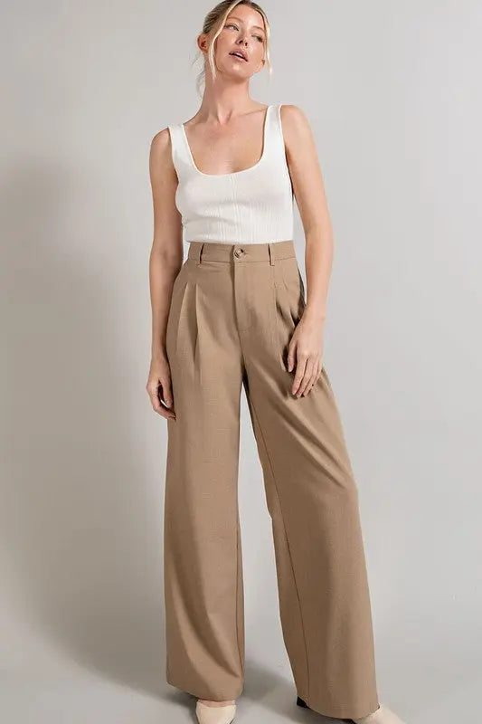 Straight Leg Pants - Scarlett's Riverside Boutique 