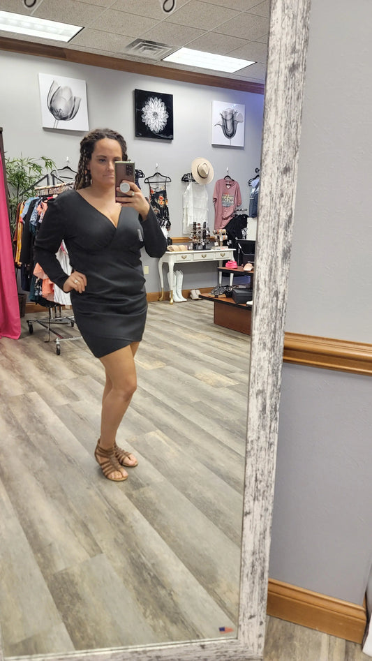 Black Cocktail Dress - Scarlett's Riverside Boutique 