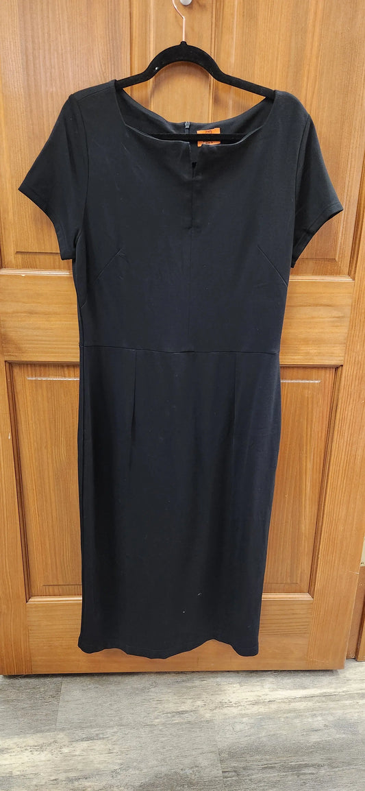 Short Sleeve Black Dress RS 35 - Scarlett's Riverside Boutique 