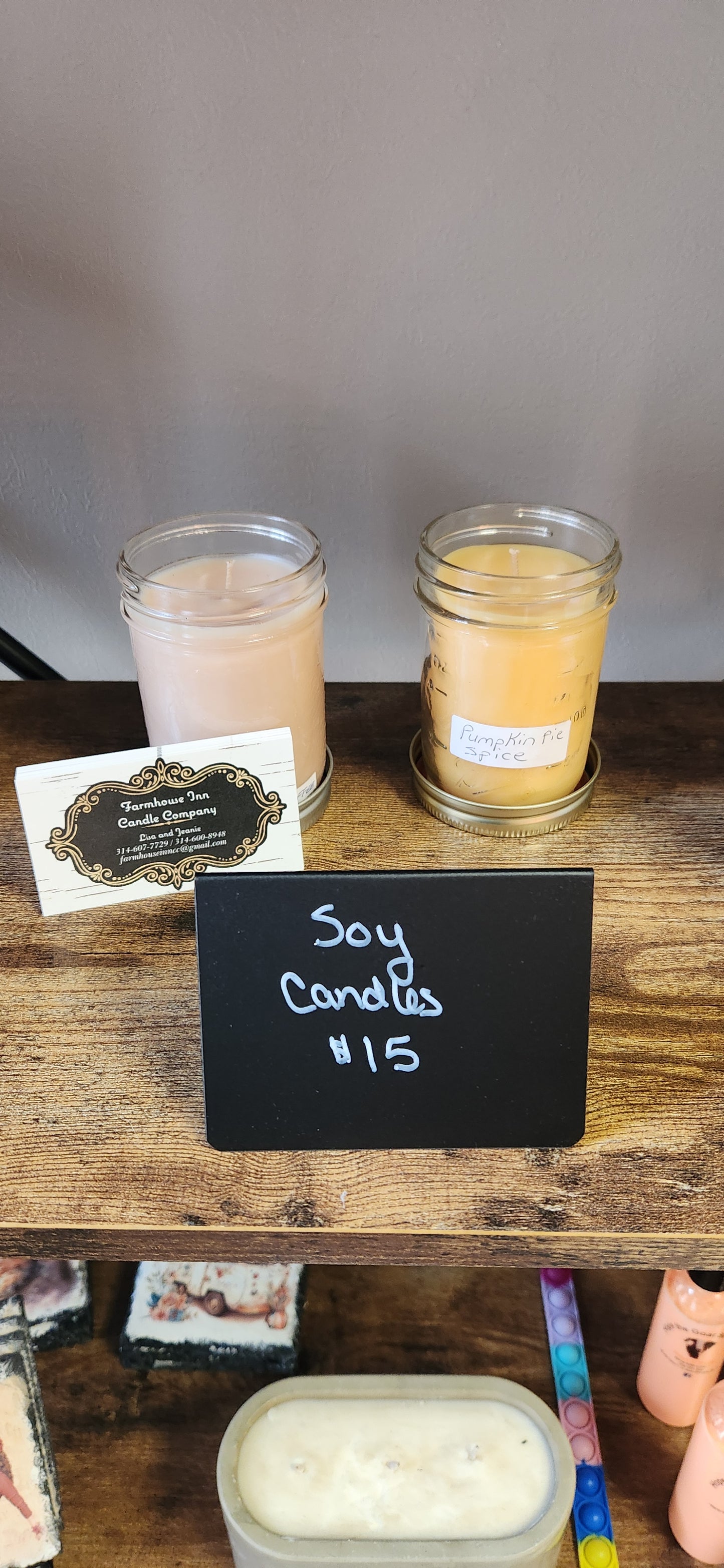 Soy Candle Vendor