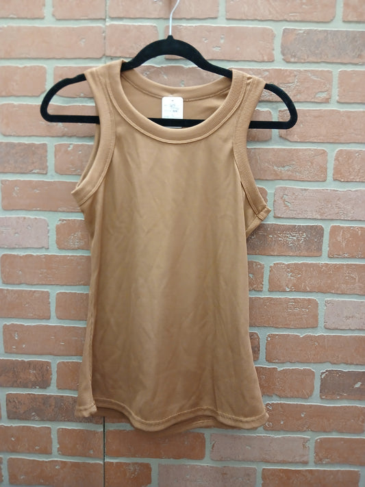 Brown-Orange Tank - Scarlett's Riverside Boutique 