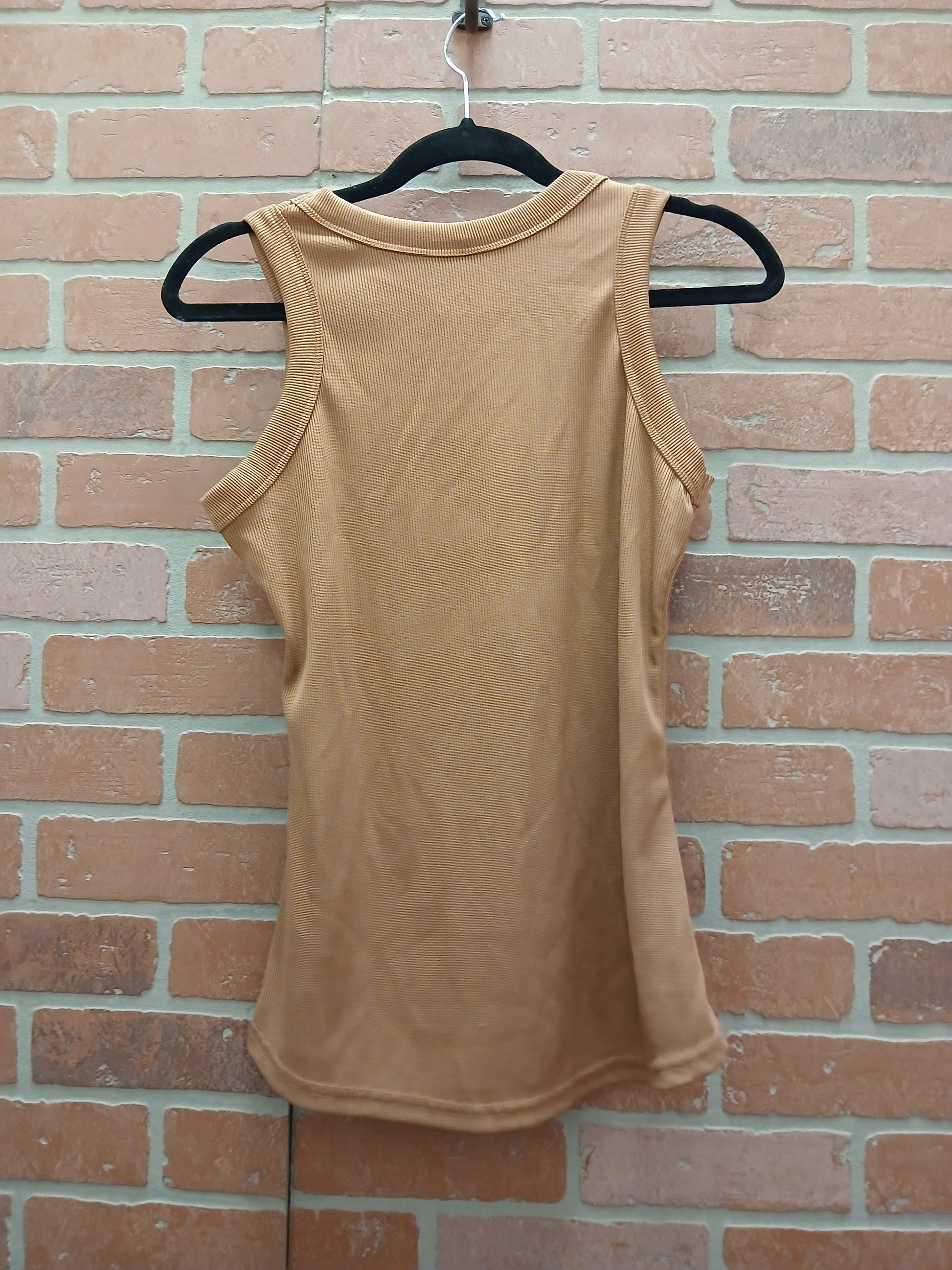 Brown-Orange Tank - Scarlett's Riverside Boutique 