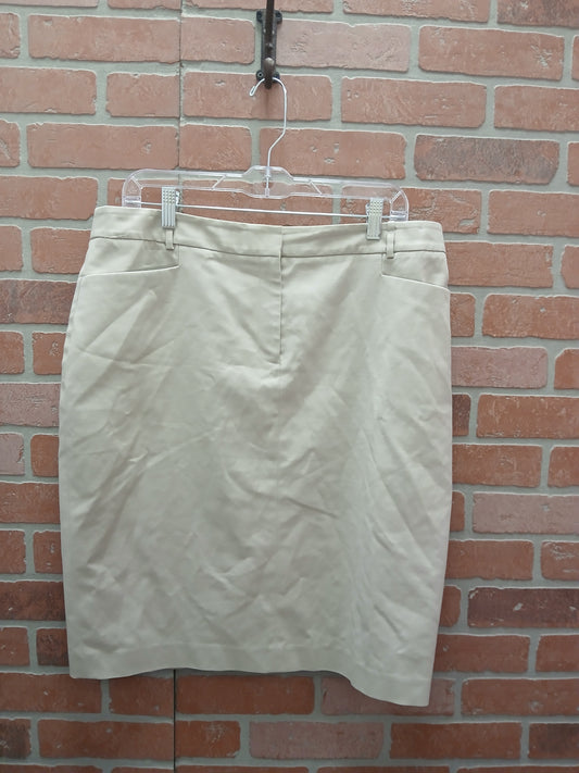 Calvin Klein Beige Skirt RS 67 - Scarlett's Riverside Boutique 