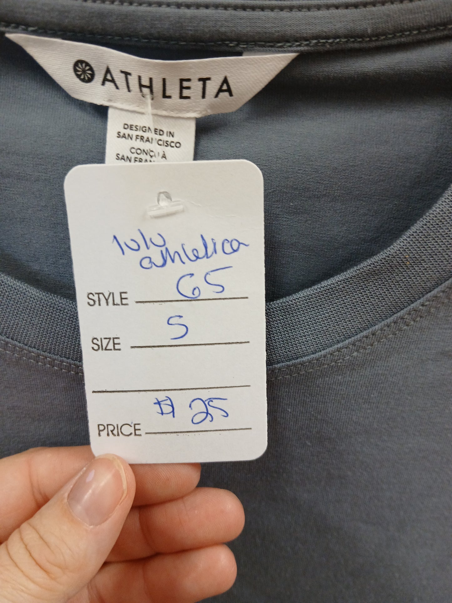 Athleta Blue Tank - Scarlett's Riverside Boutique 