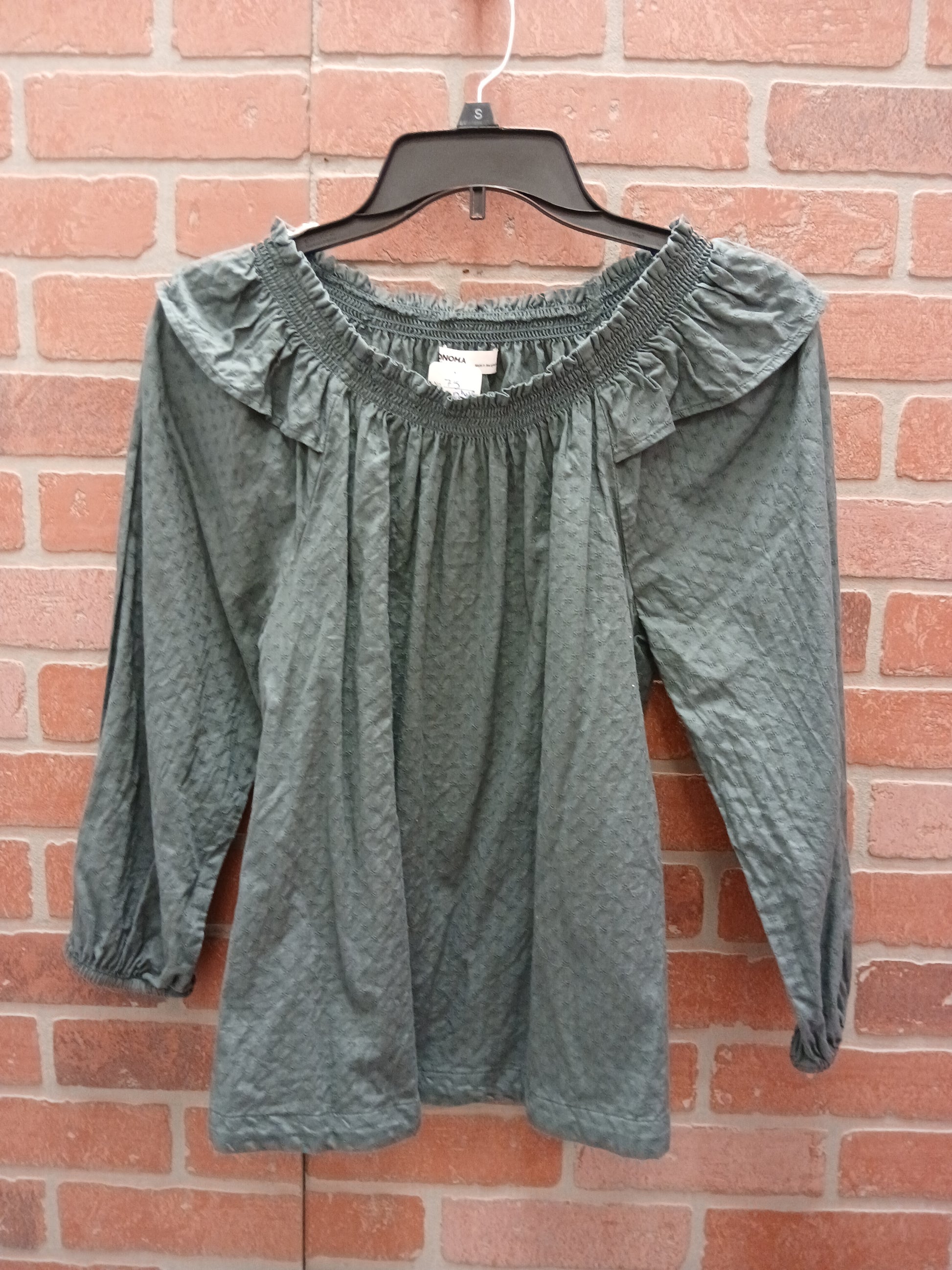 Green Half Sleeve Blouse RS 73 - Scarlett's Riverside Boutique 