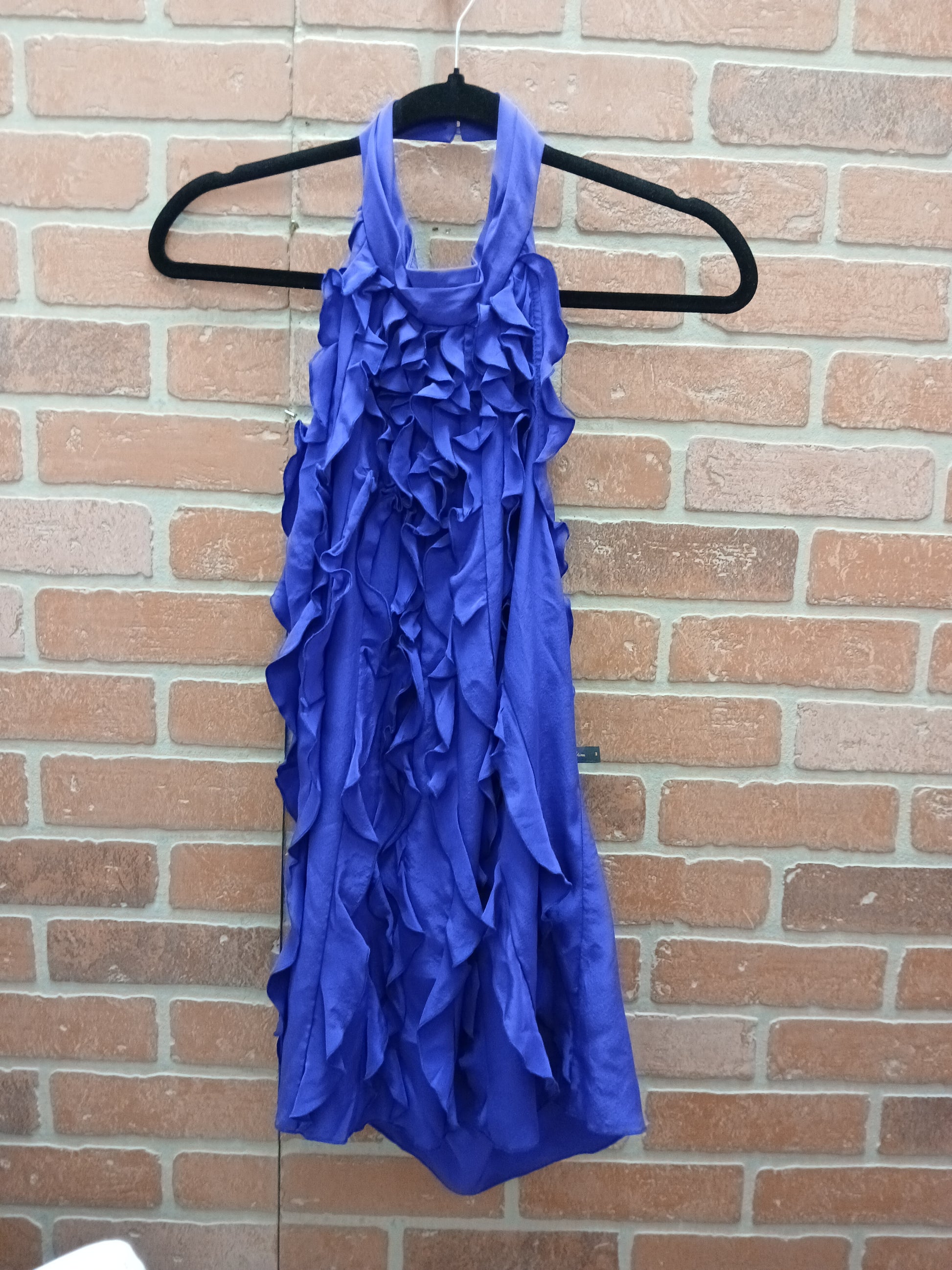 Purple BCBG Maxazria Halter Dress Top - Scarlett's Riverside Boutique 