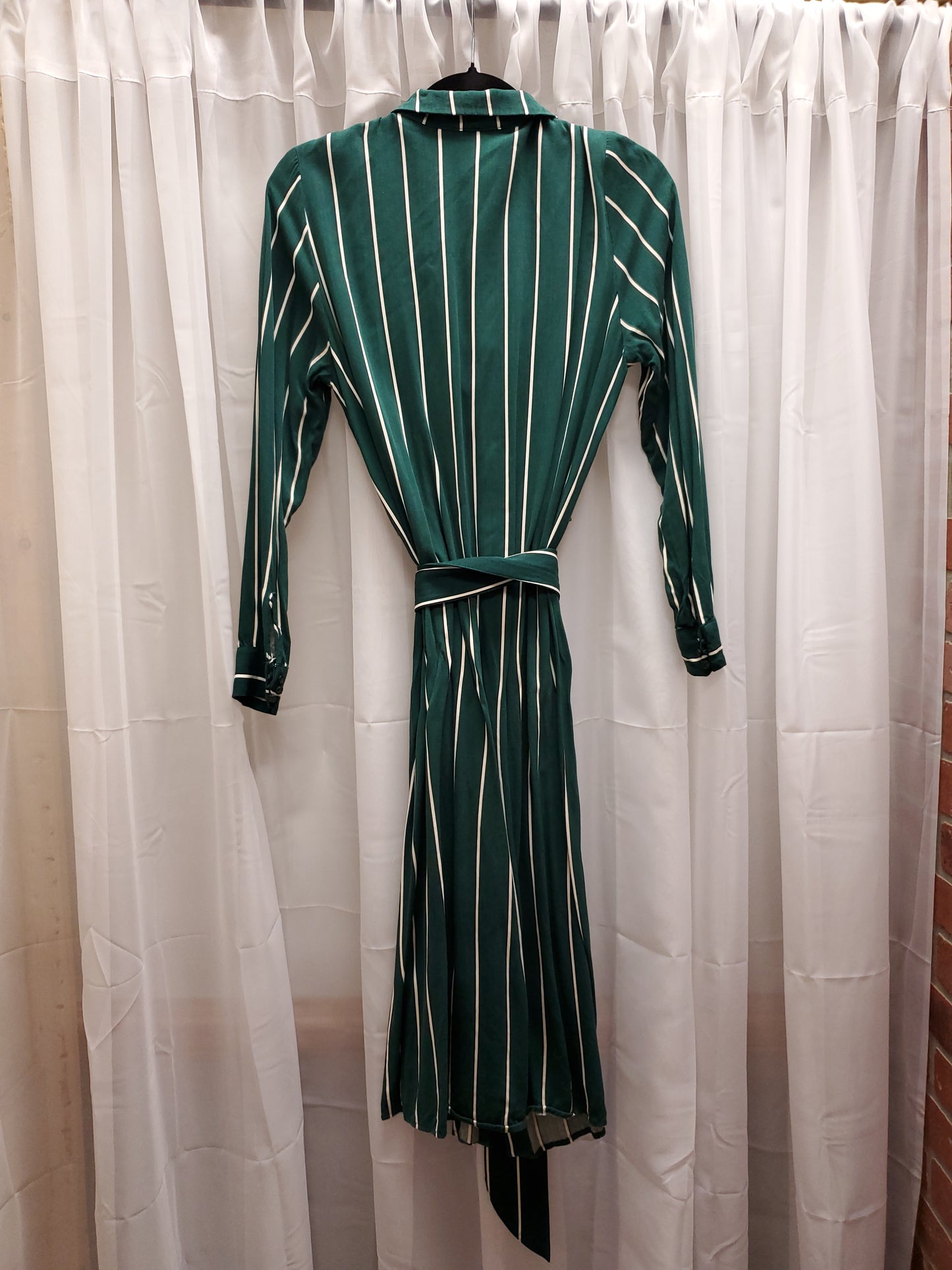 Green Striped H&M Dress RS 29