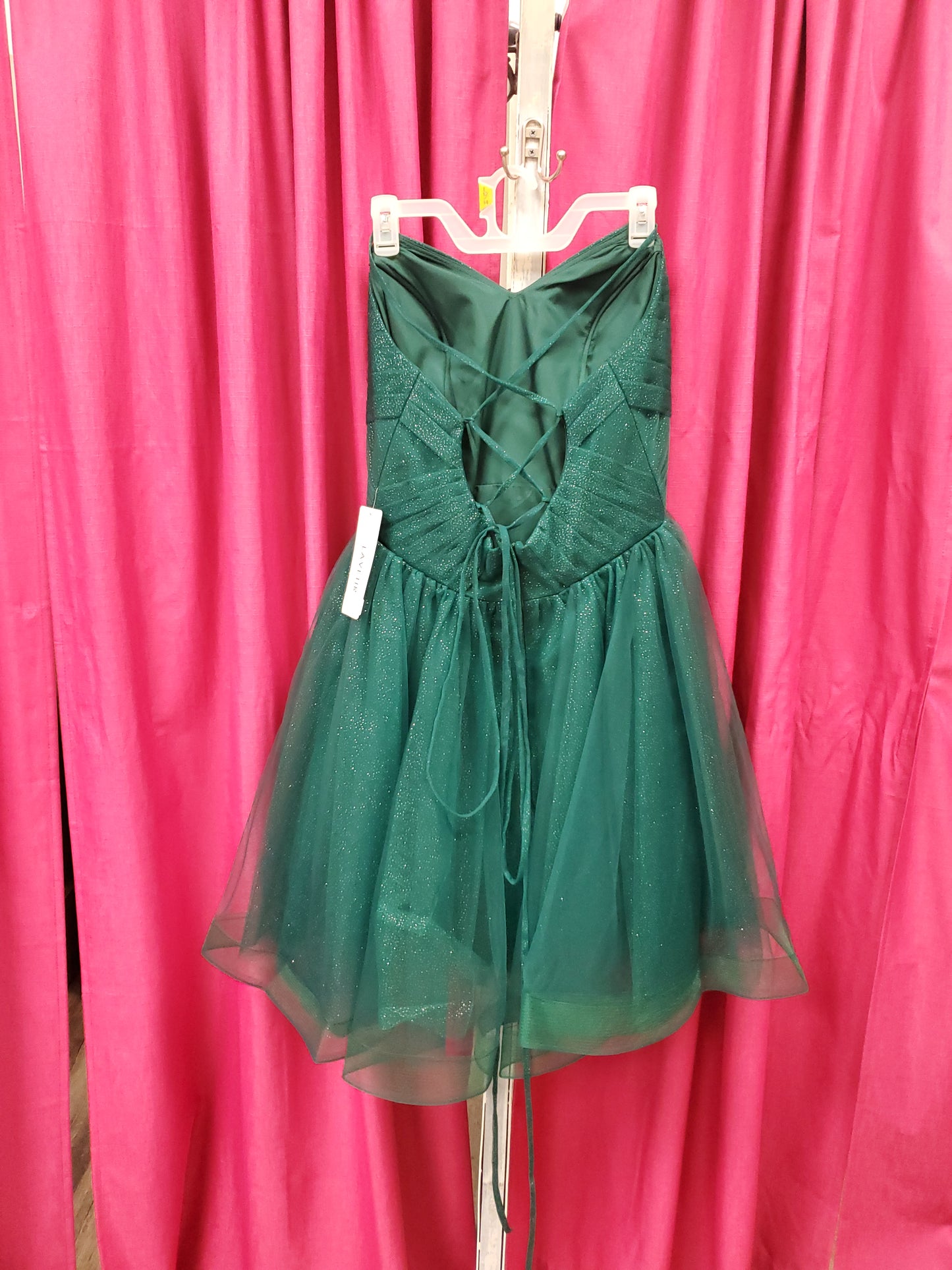 Lavetir Green Sparkle Dress. Size 14. RS 31