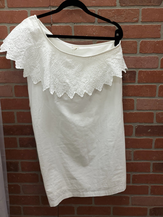 Mudpie. White Dress. Size M. RS 32